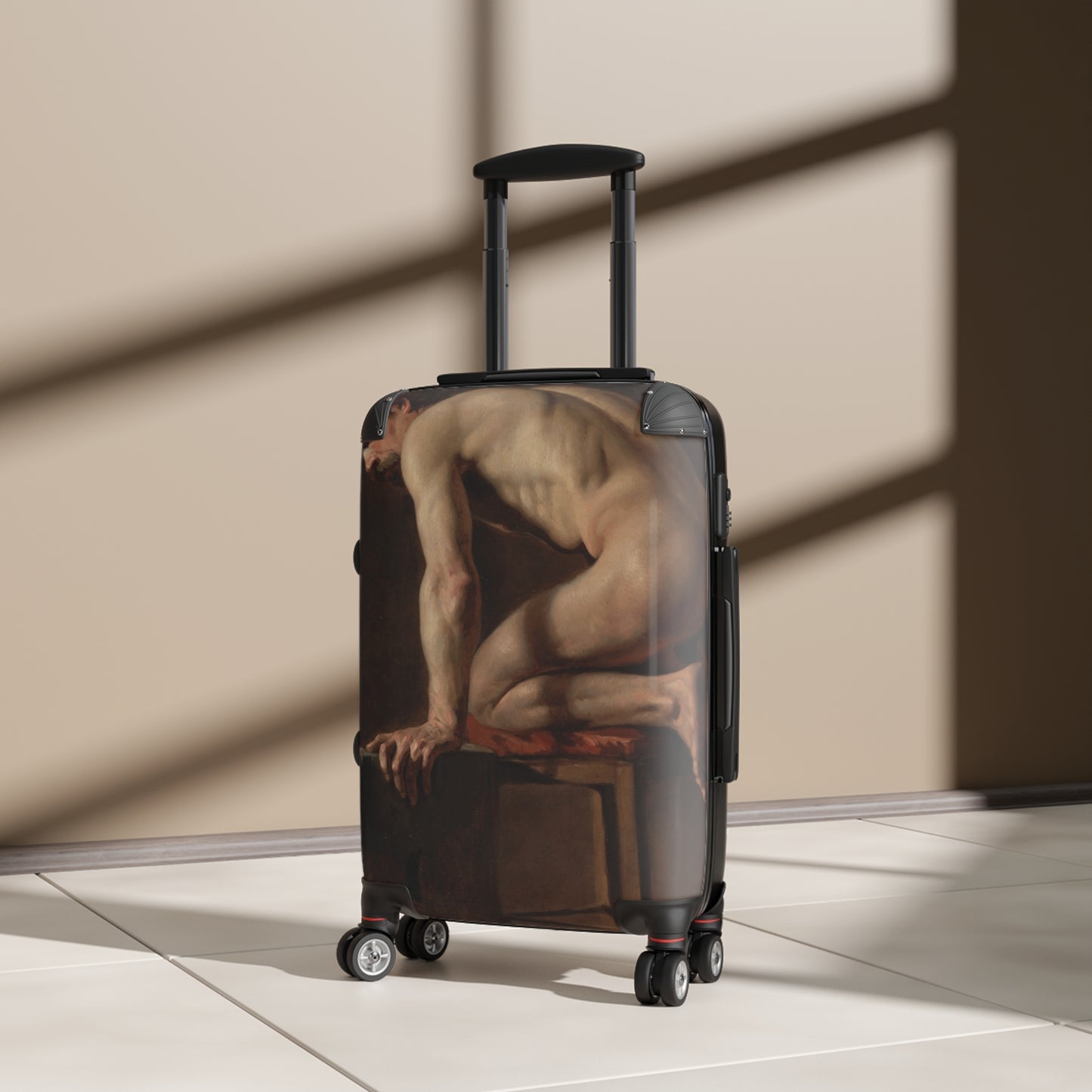 Courbet, Gustave - Study of a Nude Man (1840) - Suitcase