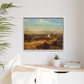 Bierstadt, Albert - The Last of the Buffalo  (1888) - Matte Canvas, Framed