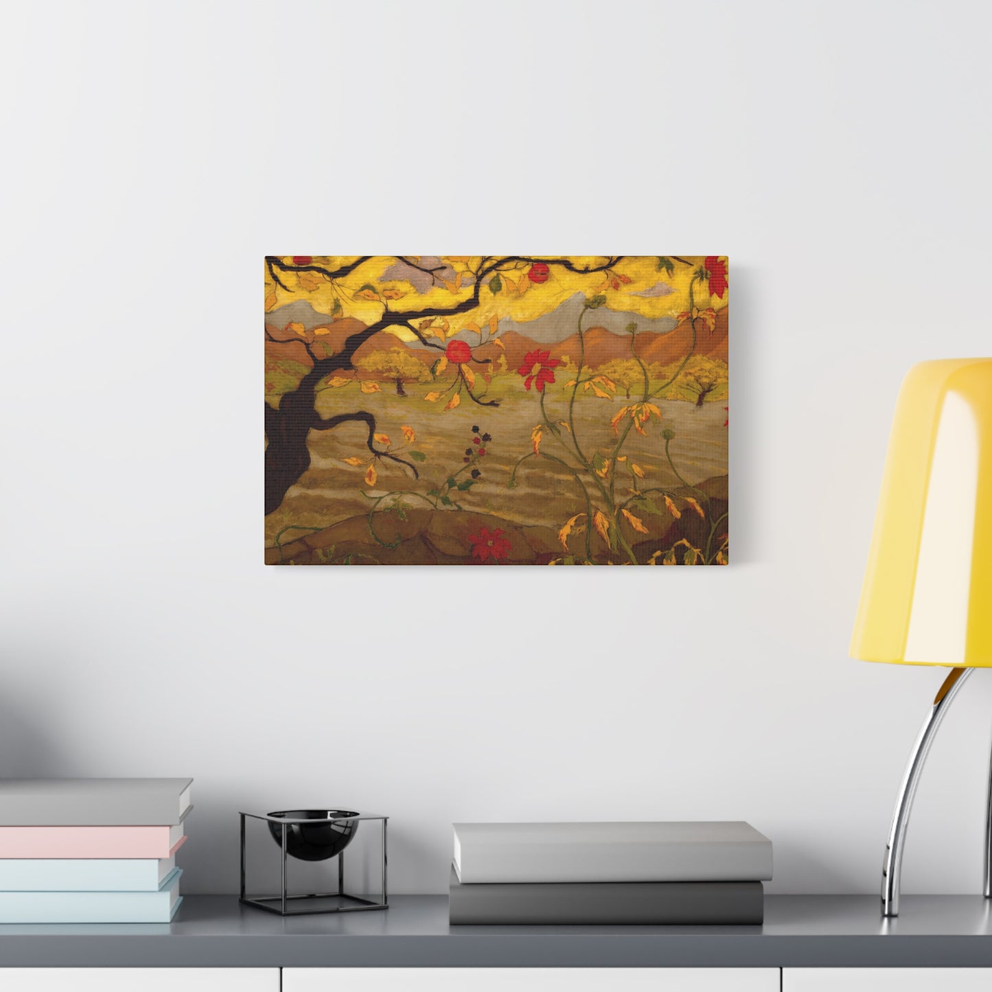 Ranson, Paul - Apple Tree with Red Fruit (1902) - Canvas Block, unframed