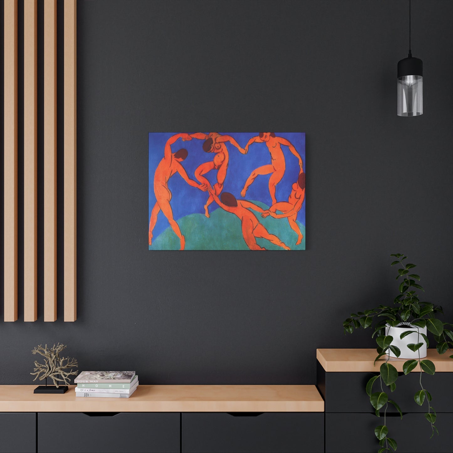 Matisse, Henri - Dance (II) (1910) - Canvas Block, unframed