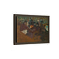 Toulouse-Lautrec, Henri - At the Moulin Rouge (1892) - Matte Canvas, Framed