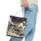Courbet, Gustave - The Stone Breakers (1850) - Tote Bag