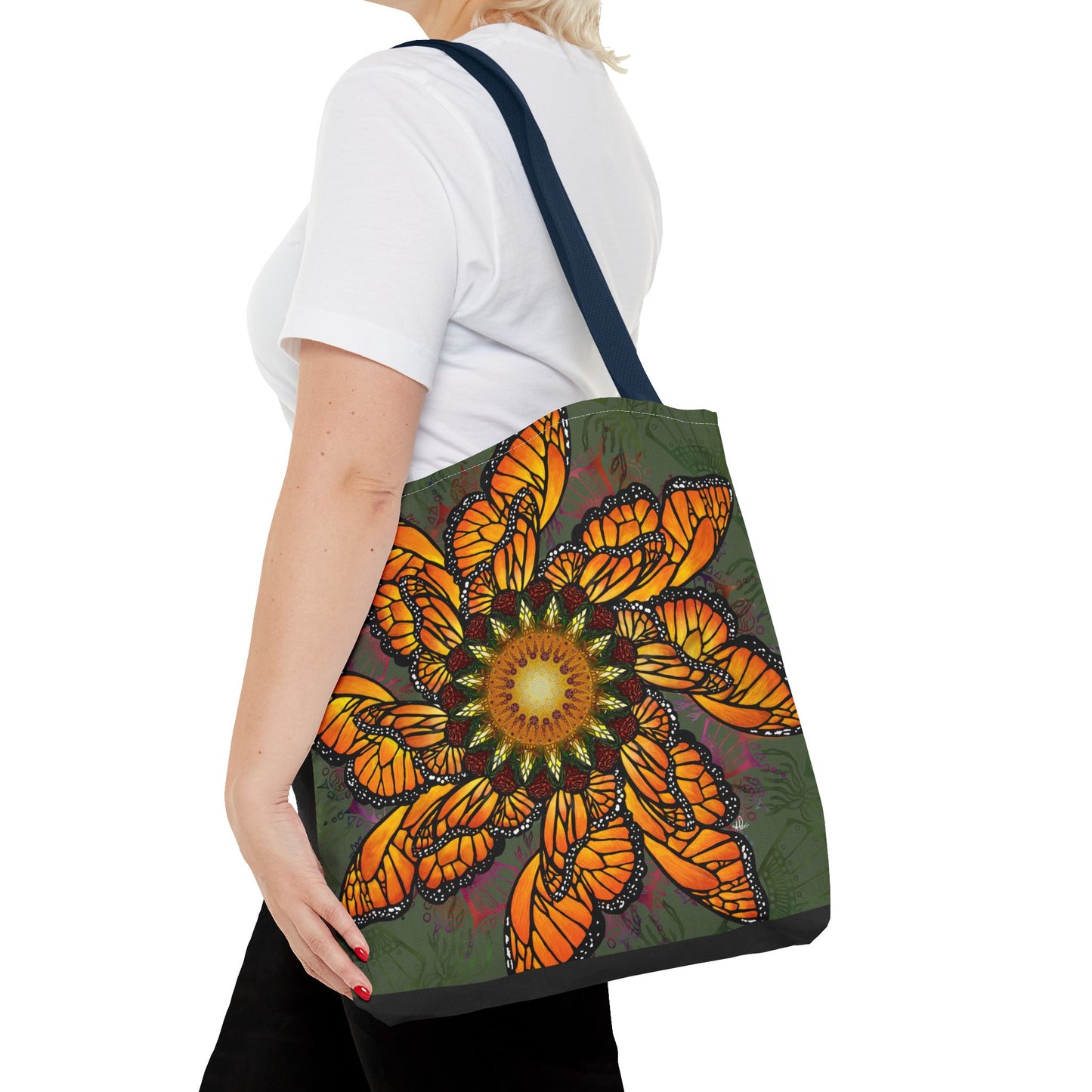 Pacio, Adam - Monarch Butterfly Mandala - Tote Bag
