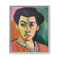 Matisse, Henri - The Green Stripe (1905) - Matte Canvas, Framed