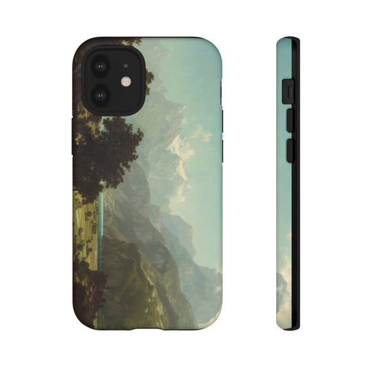 Bierstadt, Albert - Lake Lucerne (1858) - Tough Phone Cases