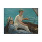 Manet, Édouard - Boating (1874) - Canvas Block, unframed