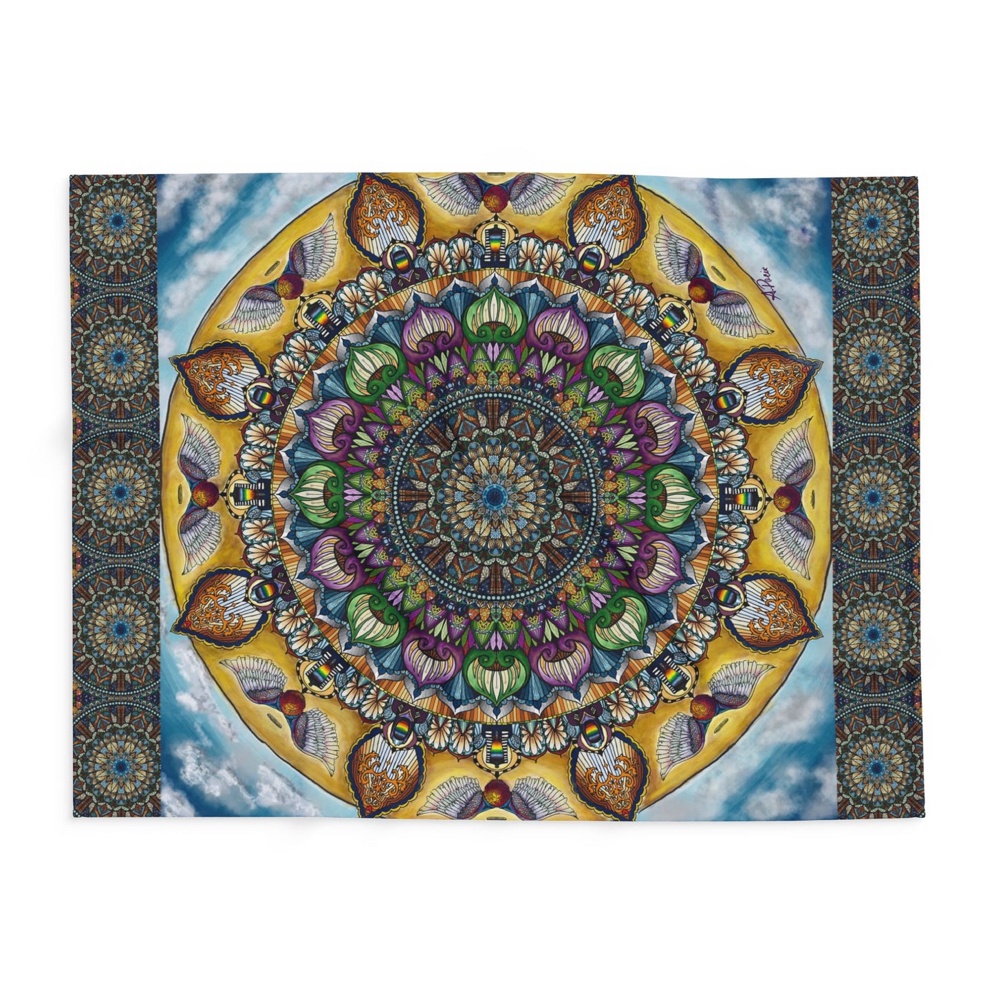 Celestia Mandala - Arctic Fleece Blanket