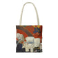 Gauguin, Paul - Vision of the Sermon (Jacob Wrestling with the Angel) (1888) - Tote Bag