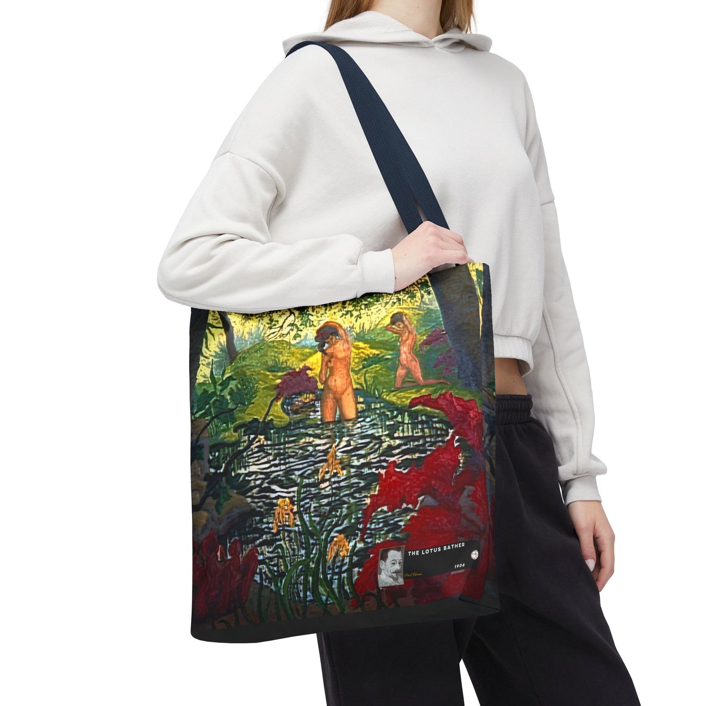 Ranson, Paul - The Lotus Bather (1906) - Tote Bag