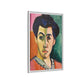 Matisse, Henri - The Green Stripe (1905) - Matte Canvas, Framed