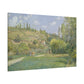 Pissarro, Camille - A Cowherd at Valhermeil, Auvers-sur-Oise (1874) - Canvas Block, unframed