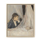 Morisot, Berthe - The Cradle (1872) - Matte Canvas, Framed
