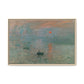 Monet, Claude - Impression, Sunrise (1872) - Matte Canvas, Framed