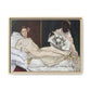 Manet, Édouard - Olympia (1870) - Matte Canvas, Framed
