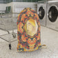 Filiger, Charles - Woman’s Head with Closed Eyes (1893) - Laundry Bag