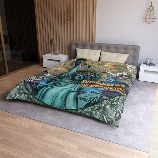 Liberty Mandala - Microfiber Duvet Cover