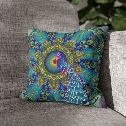 Pacio, Adam - Melek Taus Mandala - Suede Square Pillowcase