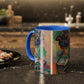 Matisse, Henri - Woman with a Hat (1905) - Colorful Accent Mugs