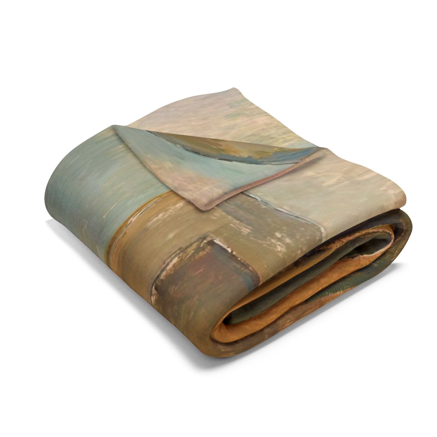 Cézanne, Paul - Portrait of the Artist with a Palette (1890) - Arctic Fleece Blanket
