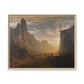 Bierstadt, Albert - Looking Down Yosemite Valley (1865) - Matte Canvas, Framed