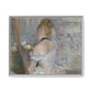 Morisot, Berthe - Woman at Her Toilette (1880) - Matte Canvas, Framed