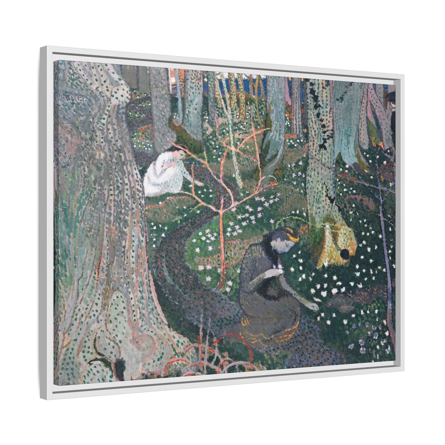 Denis, Maurice - April (1892) - Matte Canvas, Framed