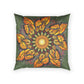 Pacio, Adam - Monarch Butterfly Mandala - Poly Velvet Pillow
