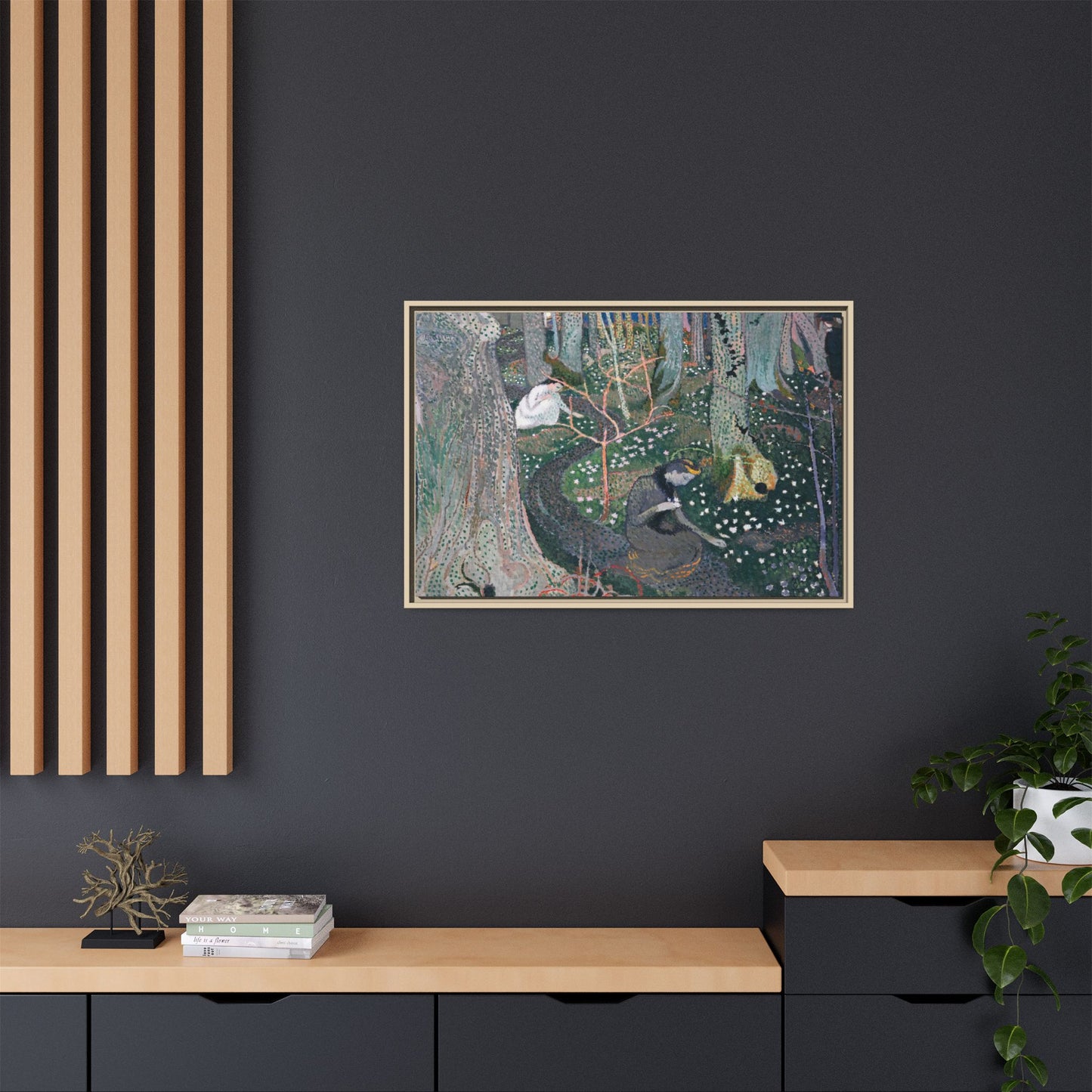 Denis, Maurice - April (1892) - Matte Canvas, Framed