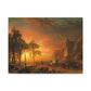 Bierstadt, Albert - Emigrants Crossing the Plains (1867) - Canvas Block, unframed