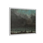 Courbet, Gustave - The Sea (1865) - Matte Canvas, Framed