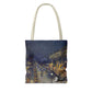 Pissarro, Camille - The Boulevard Montmartre At Night (1897) - Tote Bag