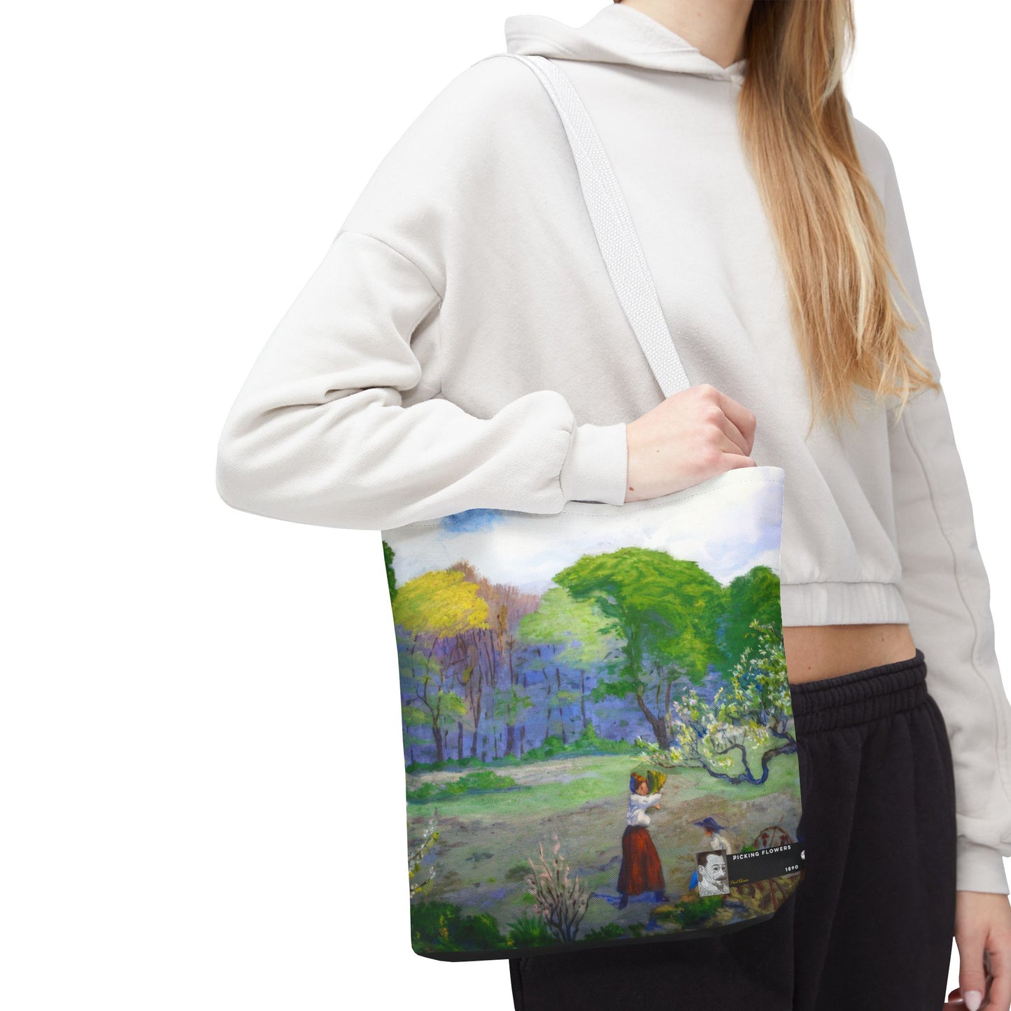Ranson, Paul - Picking Flowers (1890) - Tote Bag