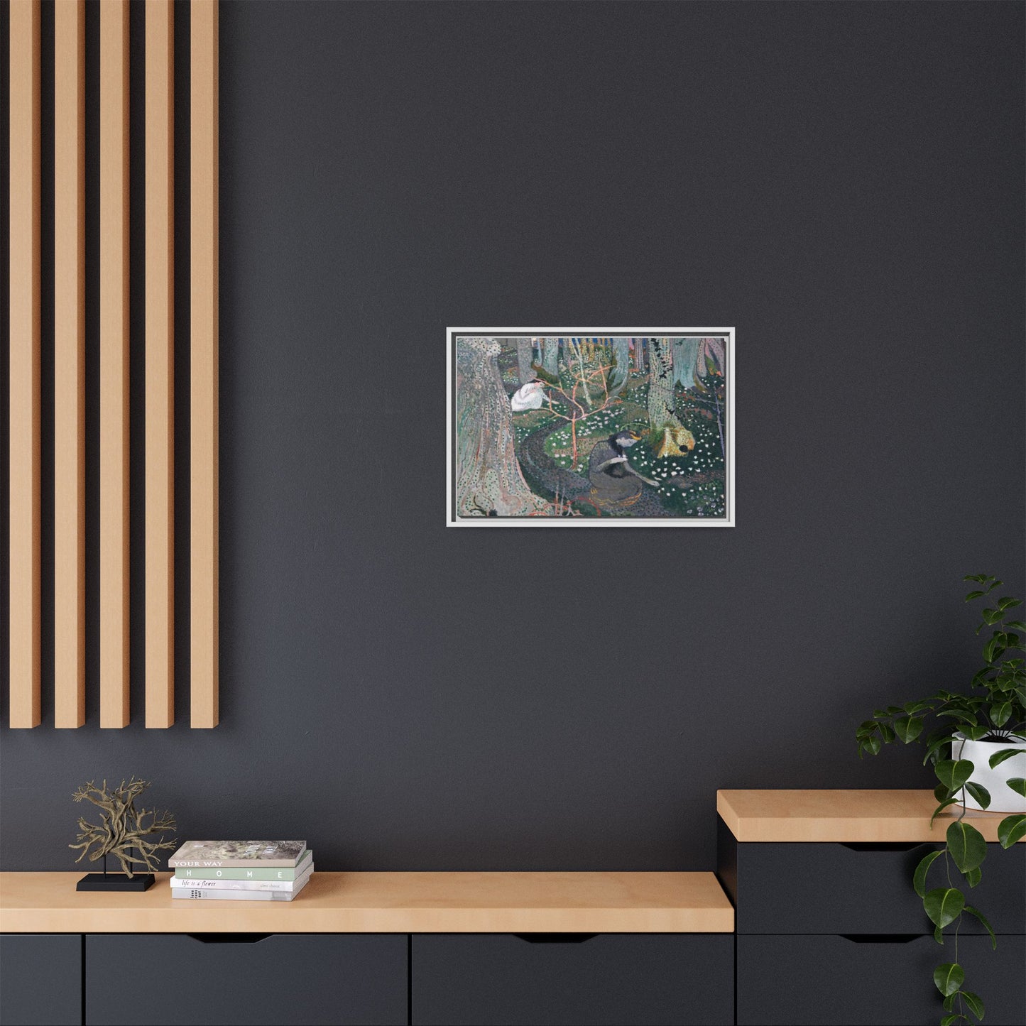 Denis, Maurice - April (1892) - Matte Canvas, Framed