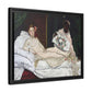 Manet, Édouard - Olympia (1870) - Matte Canvas, Framed