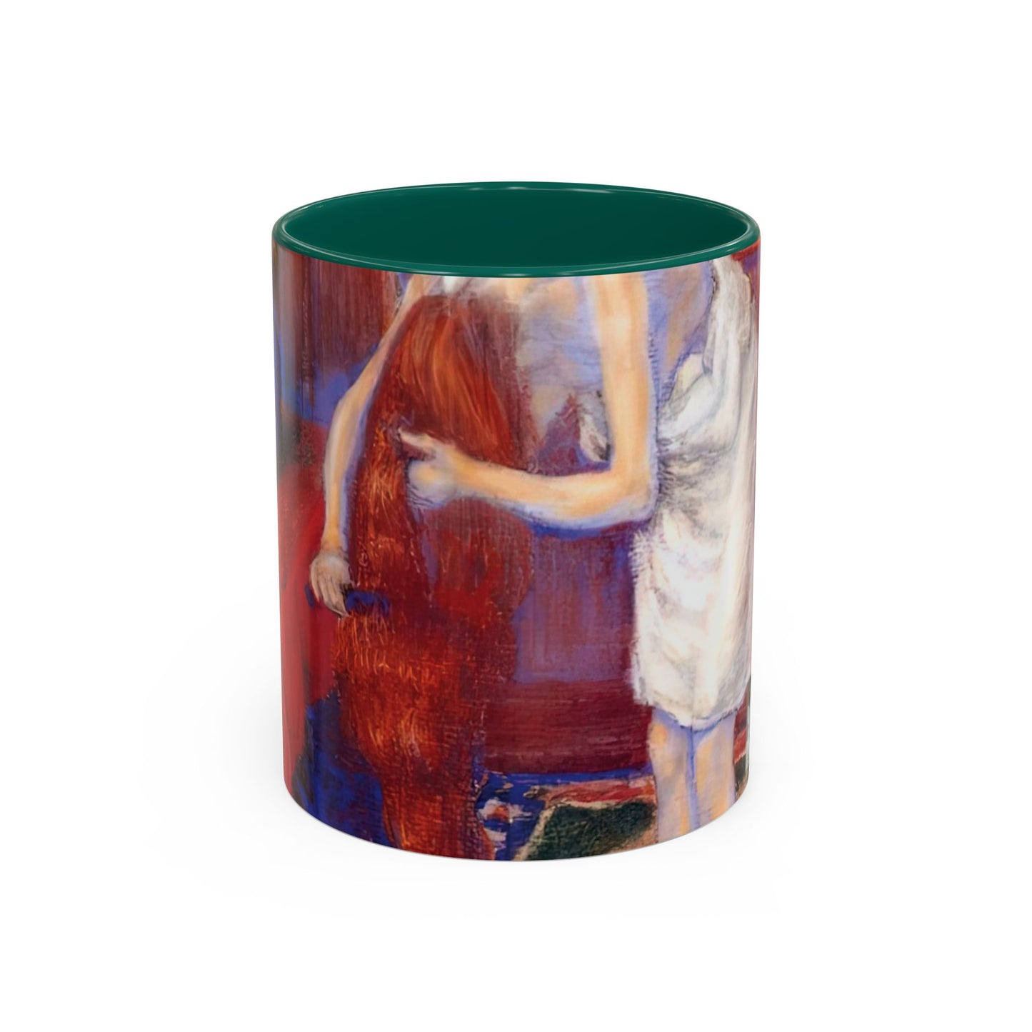 Ranson, Paul - The Golden Head of Hair (1909) - Colorful Accent Mugs