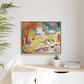 Matisse, Henri - The Joy of Life (1905) - Matte Canvas, Framed