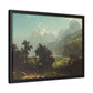 Bierstadt, Albert - Lake Lucerne (1858) - Matte Canvas, Framed
