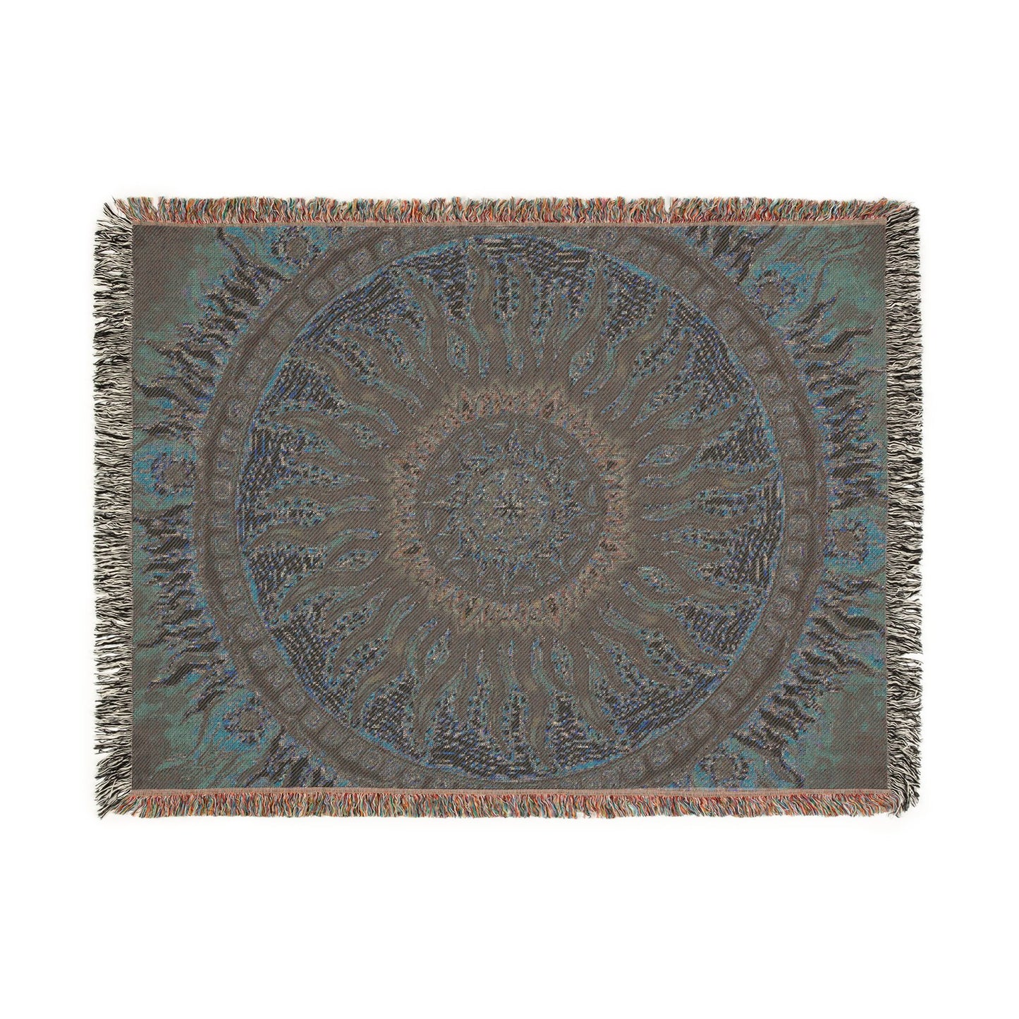 Pacio, Adam - Solar Disc Mandala - Woven Blanket