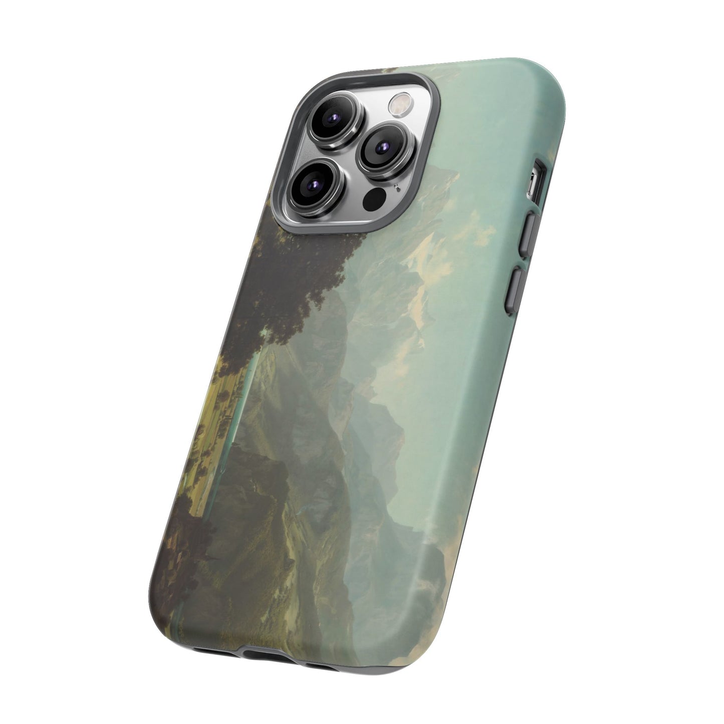 Bierstadt, Albert - Lake Lucerne (1858) - Tough Phone Cases