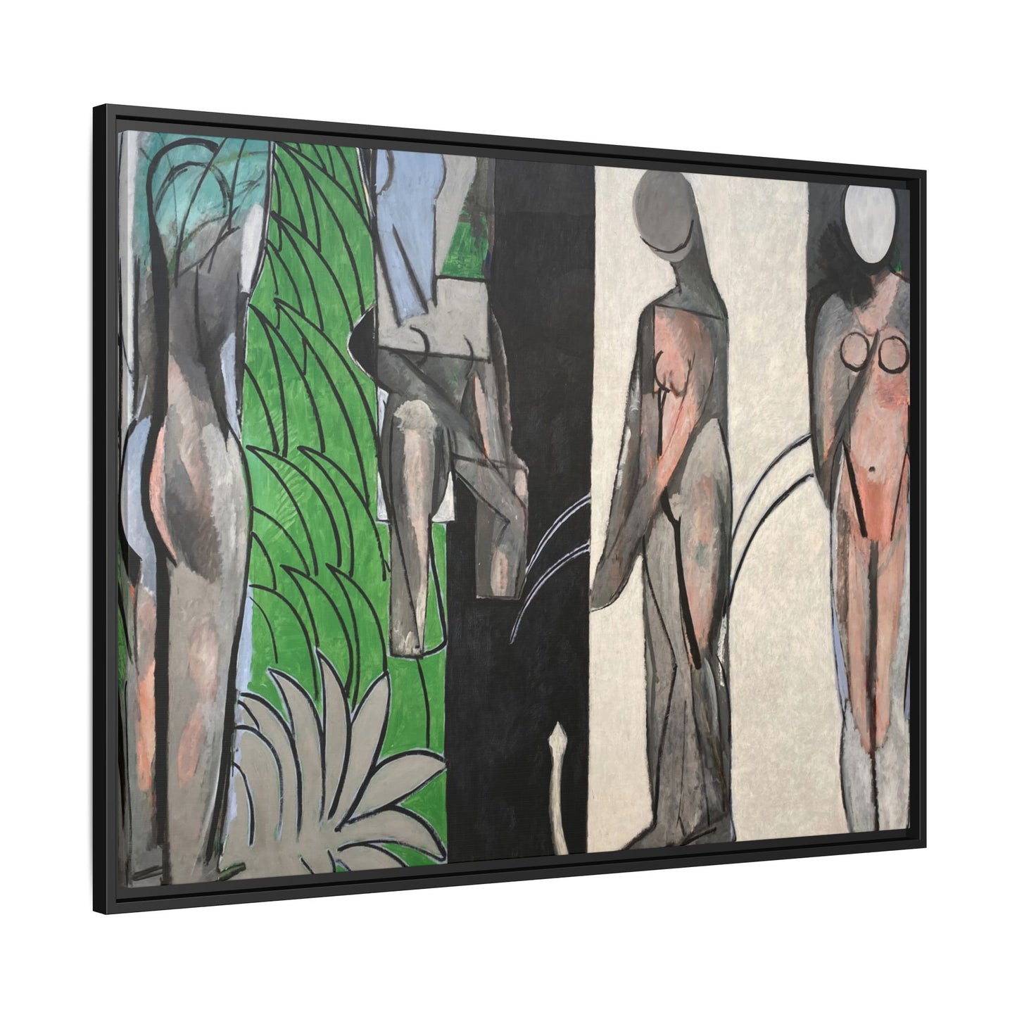 Matisse, Henri - Bathers by a River (1917) - Matte Canvas, Framed