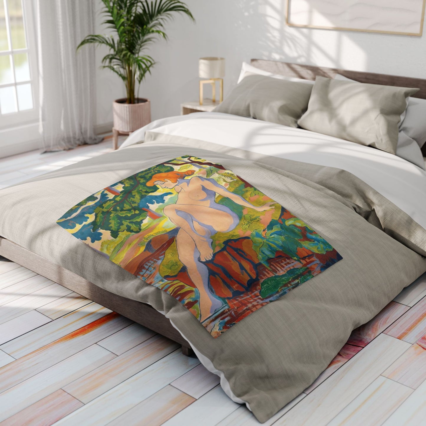 Ranson, Paul - Bather (1898) - Arctic Fleece Blanket