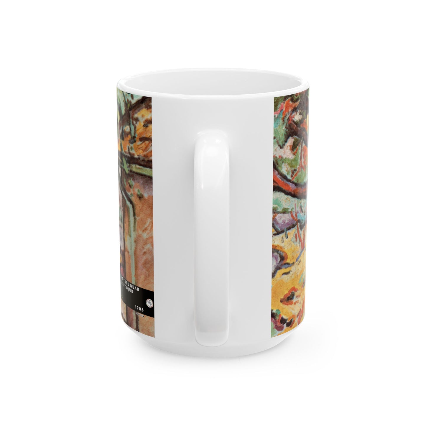 Braque, Georges - Olive Tree near L'Estaque (1906) - Ceramic Mug