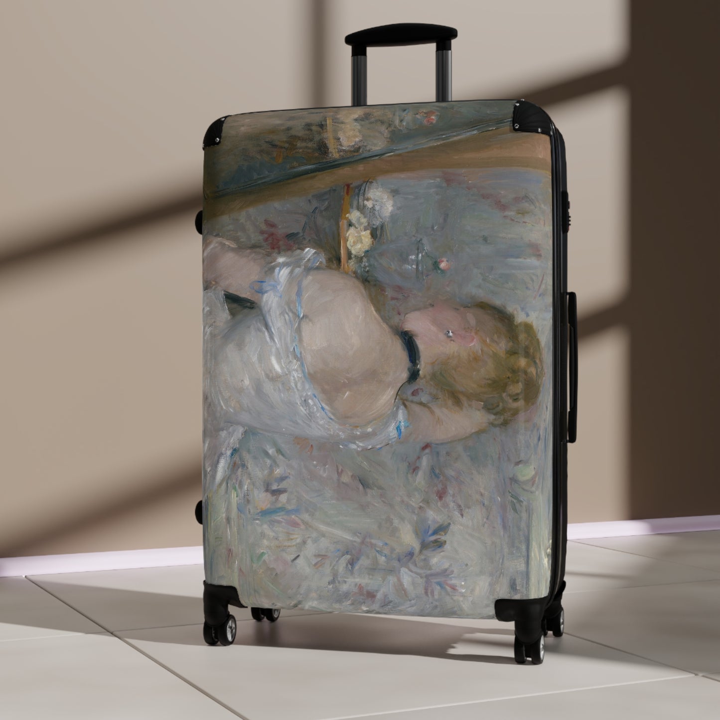 Morisot, Berthe - Woman at Her Toilette (1880) - Suitcase