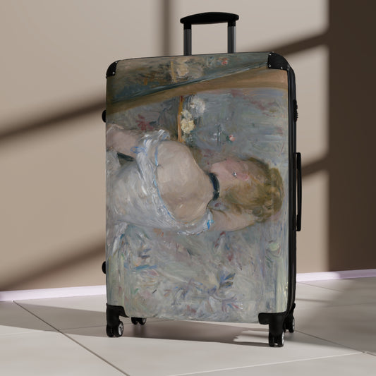 Morisot, Berthe - Woman at Her Toilette (1880) - Suitcase