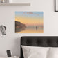 Gifford, Sanford Robinson -  Sunset on the Pallisades of the Hudson  (1879) - Satin Posters