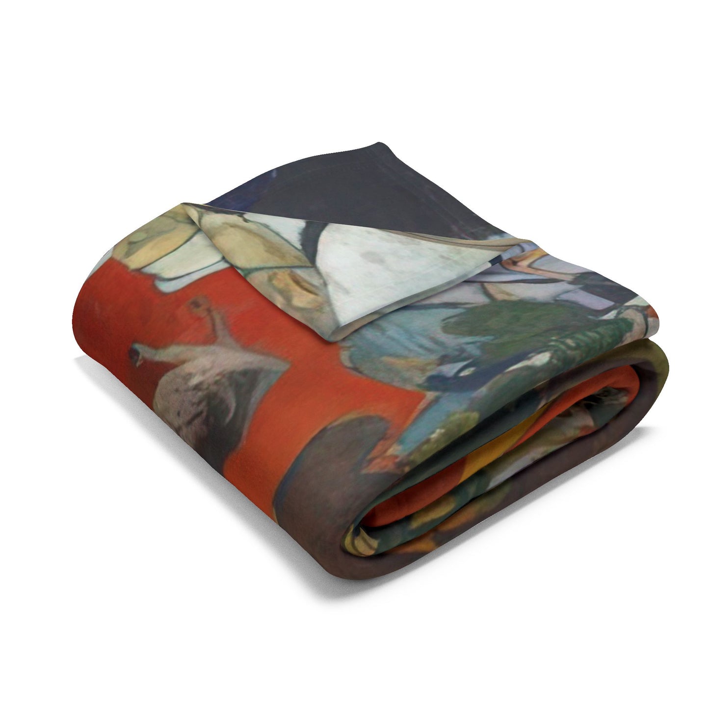 Gauguin, Paul - Vision of the Sermon (Jacob Wrestling with the Angel) (1888) - Arctic Fleece Blanket