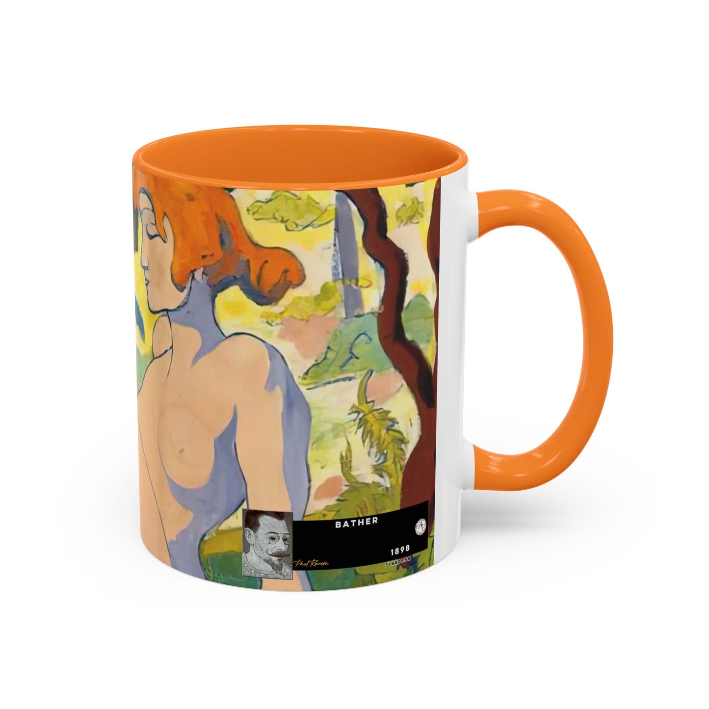Ranson, Paul - Bather (1898) - Colorful Accent Mugs