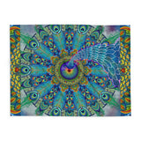 Melek Taus Mandala - Arctic Fleece Blanket
