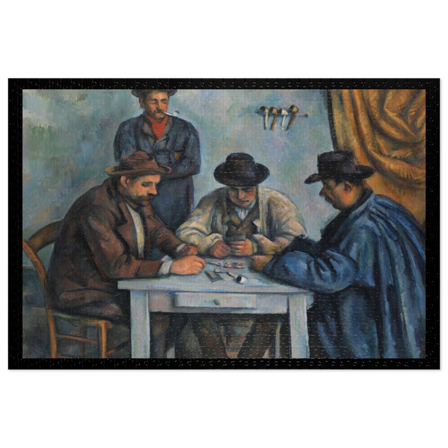 Cézanne, Paul - The Card Players (1892) - 1000pc Jigsaw Puzzle