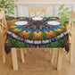 Emerald Arrows Mandala - Tablecloth
